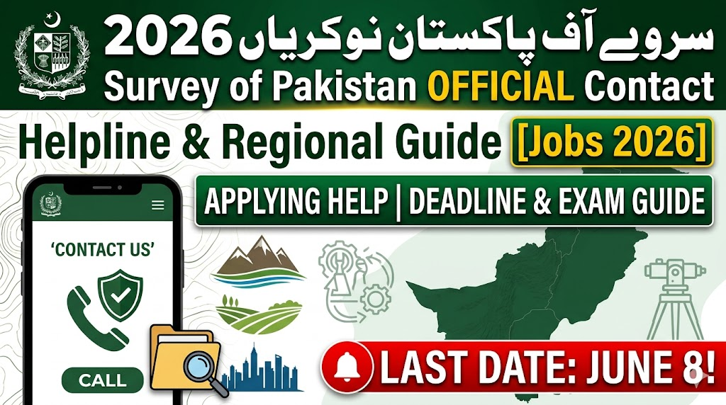 Survey of Pakistan Official Contact Helpline & Regional Guide