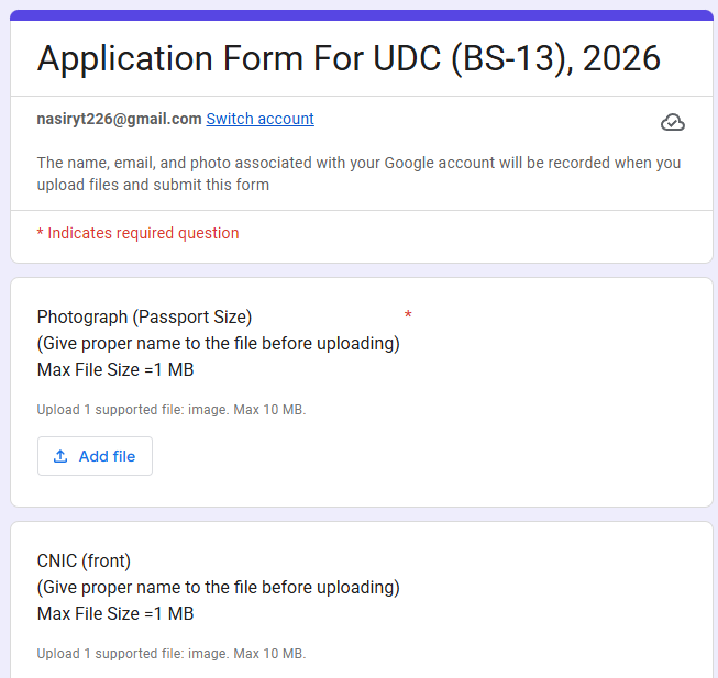 How to Survey of Pakistan Application Form Submit Online