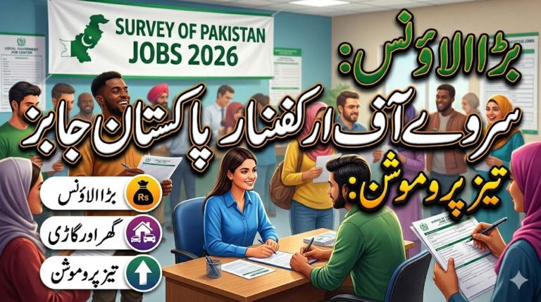 Survey of Pakistan Career Growth Promotion Timeline