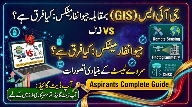 Difference Between GIS and Geoinformatics