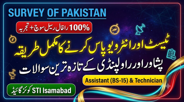 Survey of Pakistan interview experience and questions